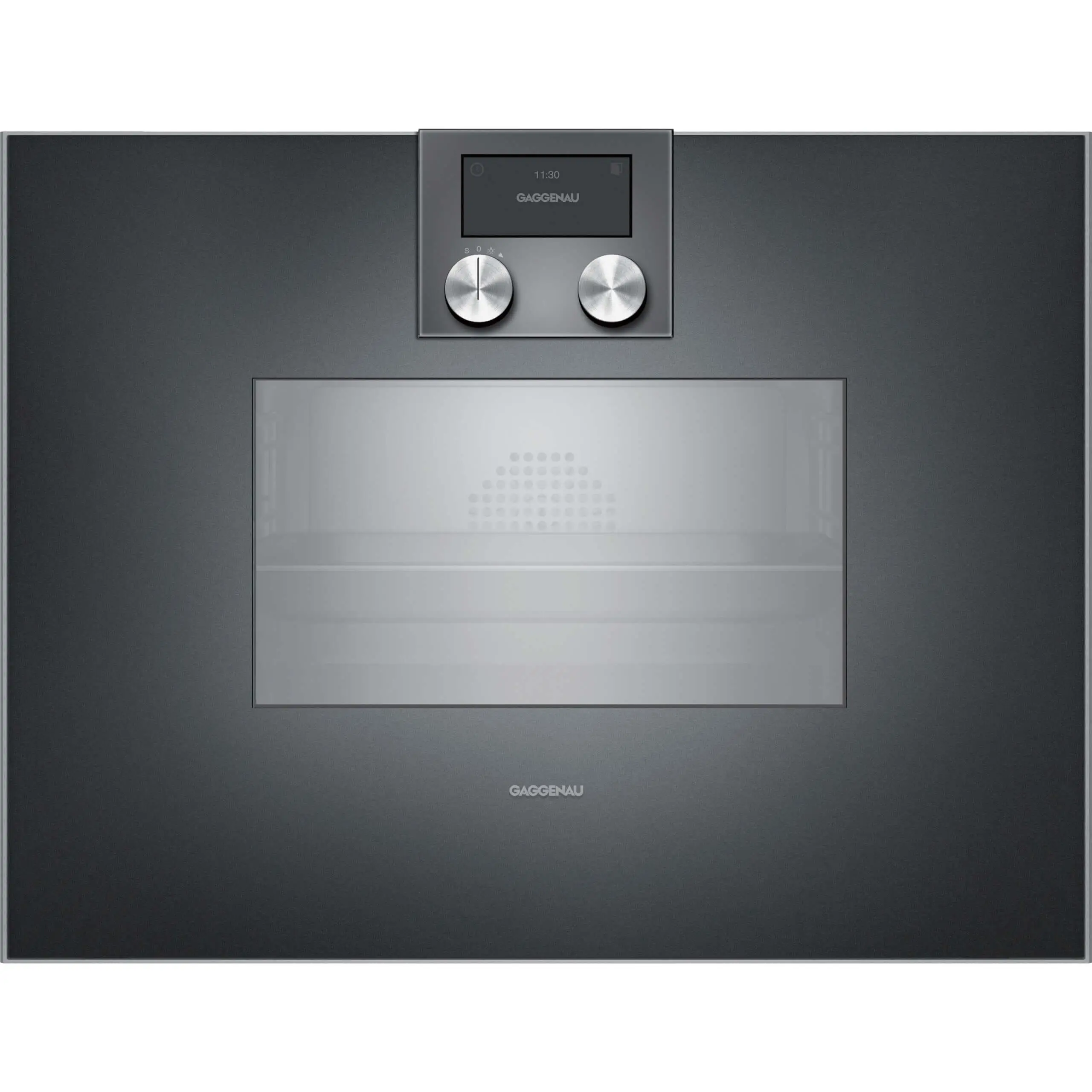 Встраиваемый компактный электрический духовой шкаф пароварка Gaggenau BS450101