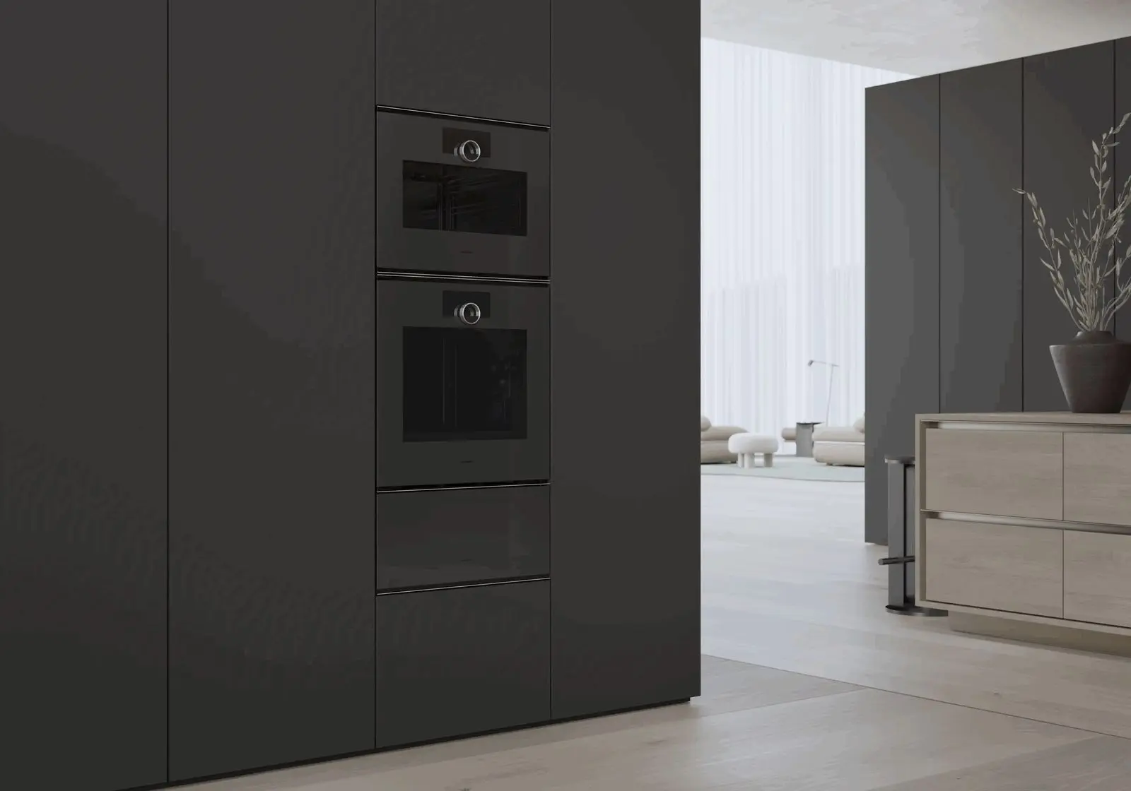 Встраиваемый электрический духовой шкаф Gaggenau GO250100 — изображение 9