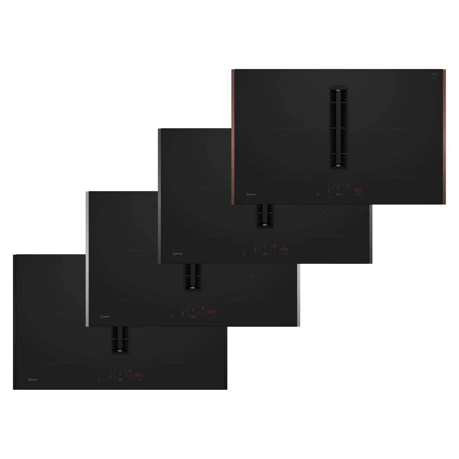 Индукционная варочная панель с вытяжкой Neff V58YHQ4B0